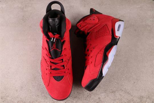 (image for) Air Jordan 6 Retro Toro Bravo CT8529-600 Men's Shoes Red Black-22